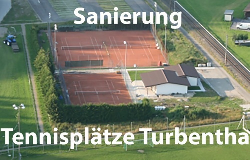 Sanierung Tennisplätze Turbenthal