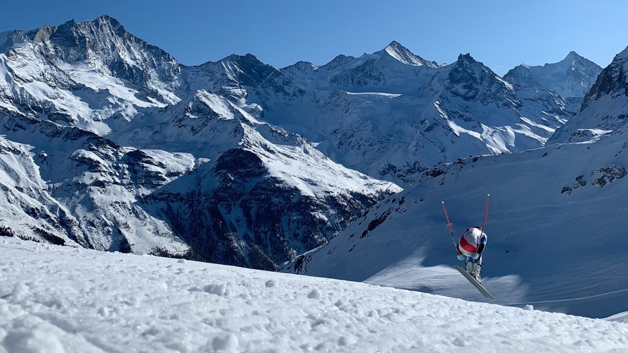 Rémi Cuche à la conquête des cadres de Swiss ski