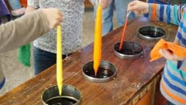 Elternverein Stettlen: Kerzenziehen - Erneuerung Material