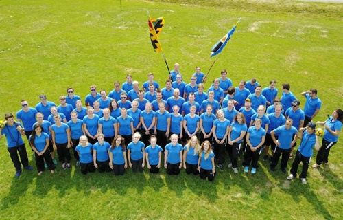 Neue Vereinsfahne für den DTV Wölflinswil