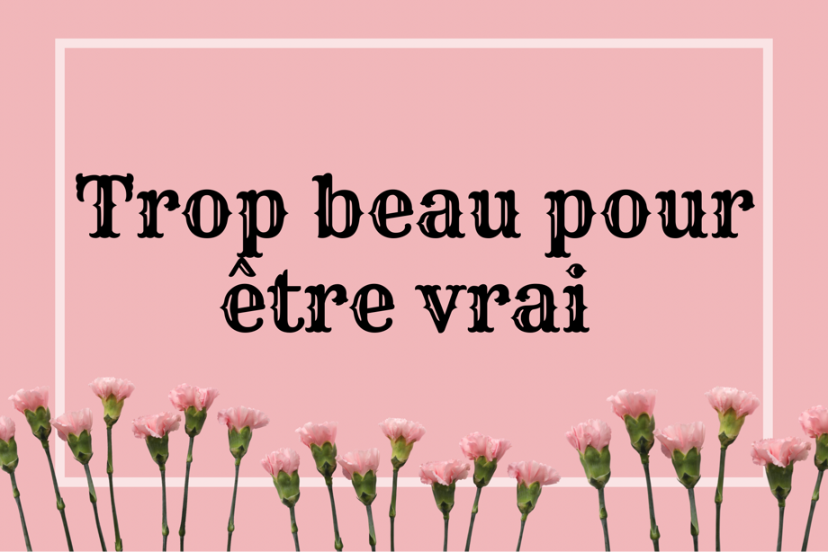 Trop beau pour être vrai