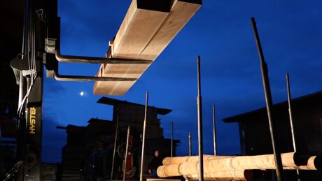 Der Bau unseres Torii hat begonnen!