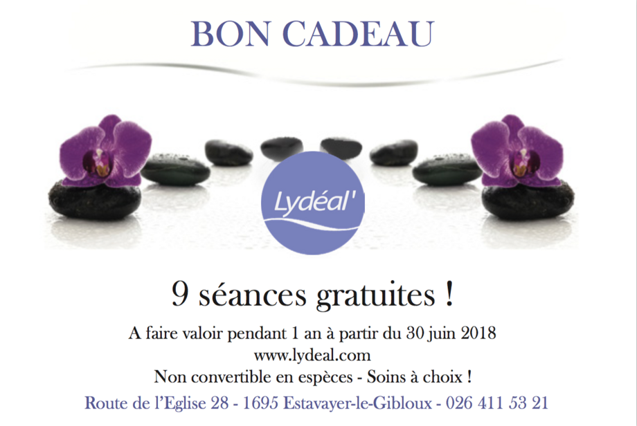 Merci "Infini" ! (1 jour découverte + 9 séances de soin)