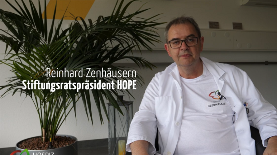 Hospiz Oberwallis  "Das Sterben gehört zum Leben - nicht zum Tod"L. M.