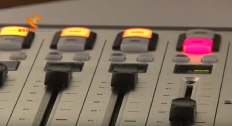 Das Mischpult wurde eingeweiht