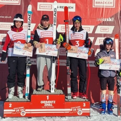 1. Podest im  SG FIS Brack Swisscup  eingefahren !!!