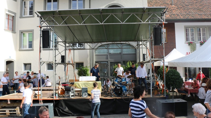 Bühne für den DorfRock