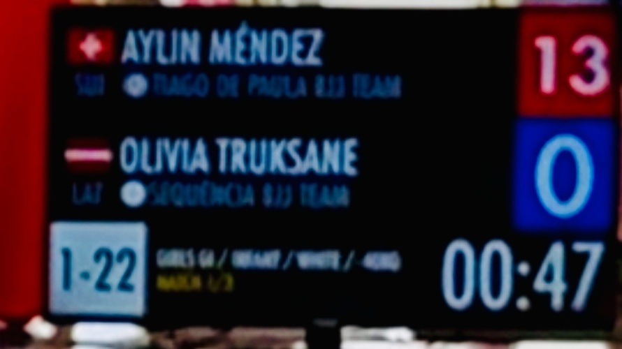 Aylin: Erster No-Gi-Griff für die Schweiz