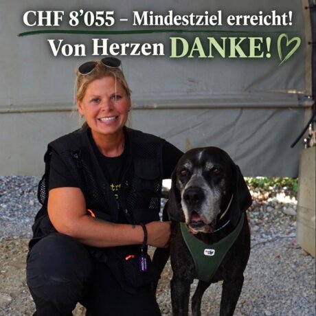 Geschafft: Unser Mindestziel ist erreicht – von Herzen DANKE!