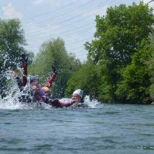 Reuss-Erlebnis Flussschwimmen