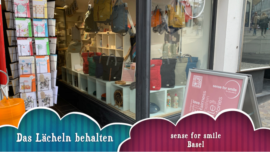 Das Lächeln behalten