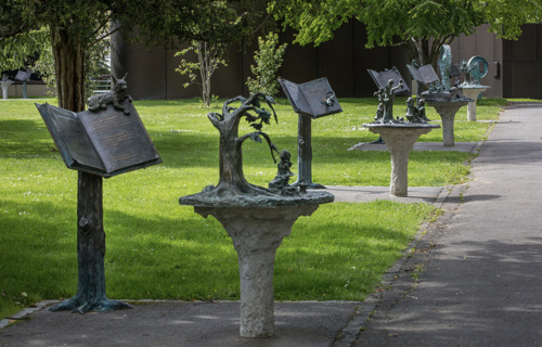 L'Arbre Musicien, un parc de sculptures pour personnes malvoyantes
