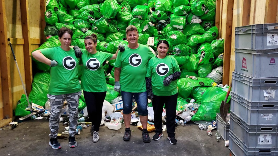 Recycling Sortierstation 3.0