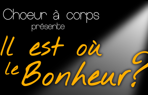 Choeur à corps - Nouveau spectacle