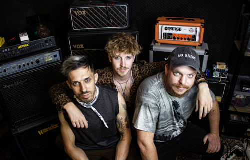 Aufnahme unseres Albums «God's Business»