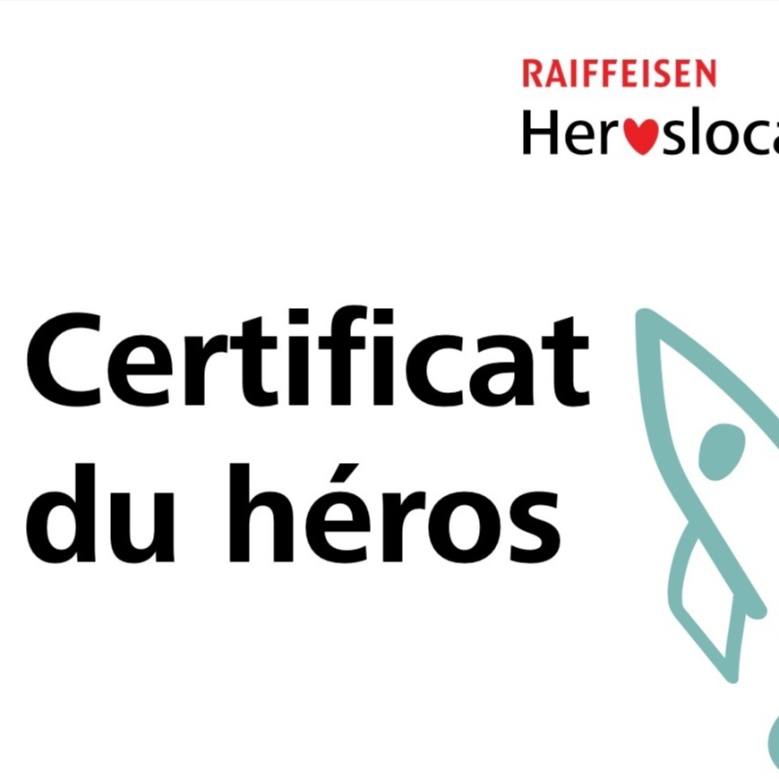 Certificat de la héroïne ou du héros