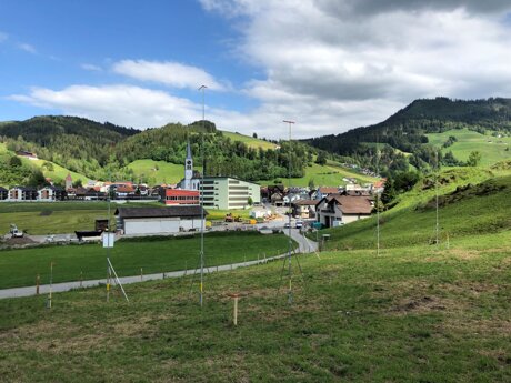 Baugespann und Baueingabe