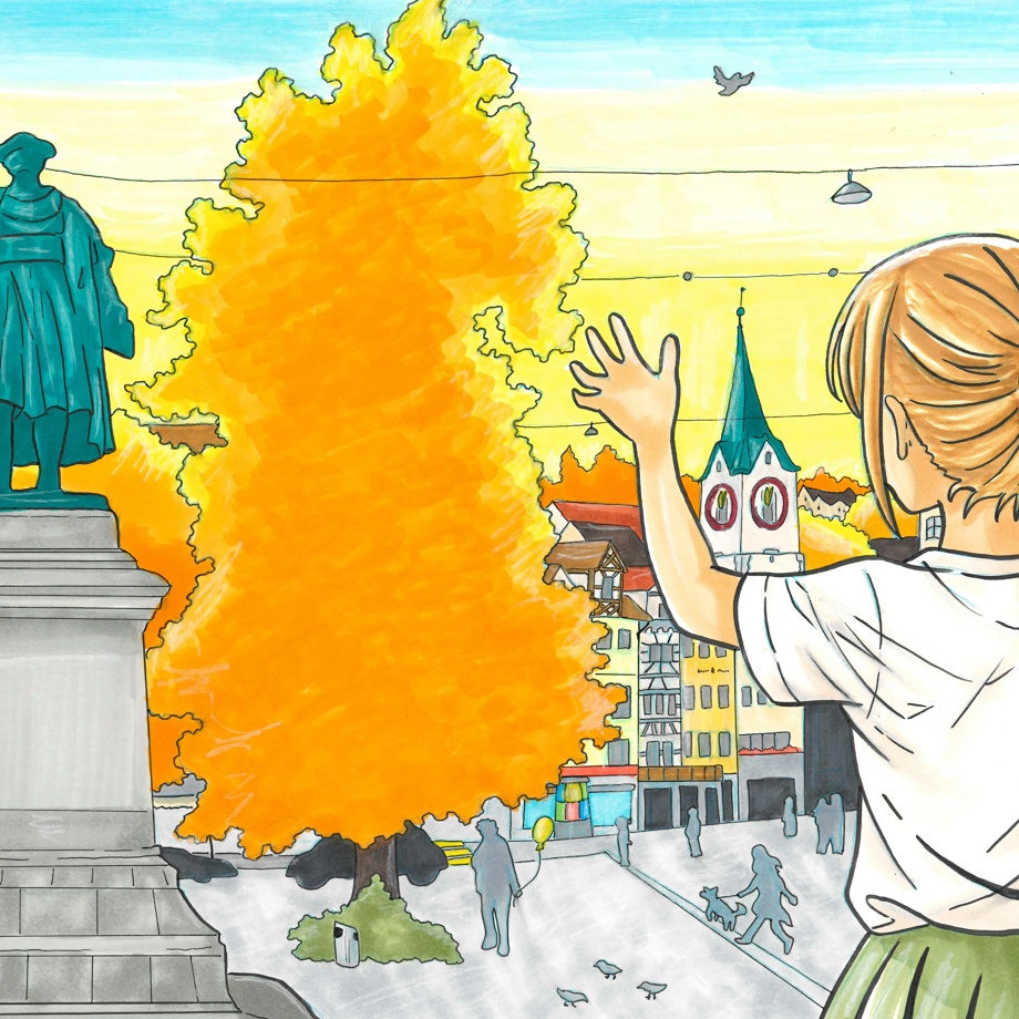 Special Herbstlicht Fondue Artwork (limitierter Print)