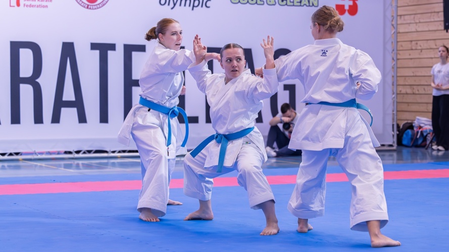 Karate goes Saalsporthalle
