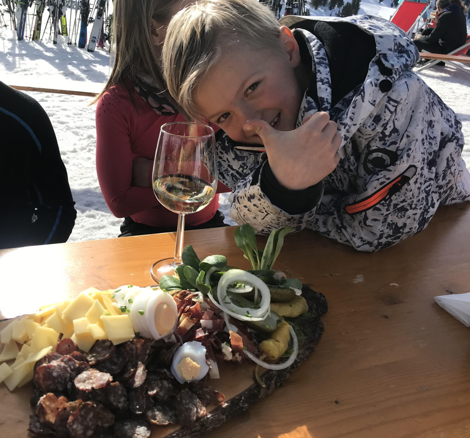 Apéro und Schussanlage bei mir zu Hause