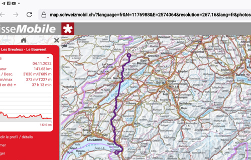 100 km à pied au coeur de la Romandie avec Madelon