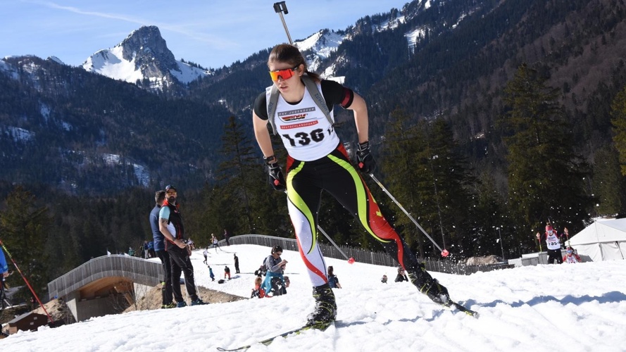 Biathlon Geschwister dank genügend Munition gut in Schuss
