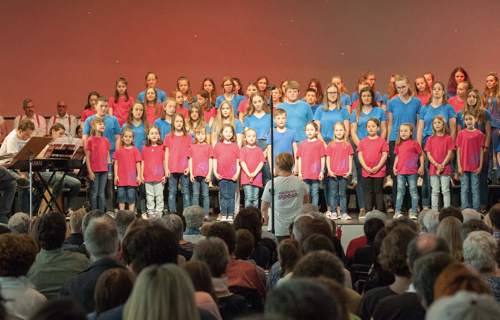 T-Shirts pil Chor d'affons Sumvitg