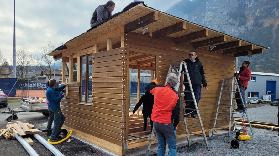 Construction d'un boulodrome à St-Maurice