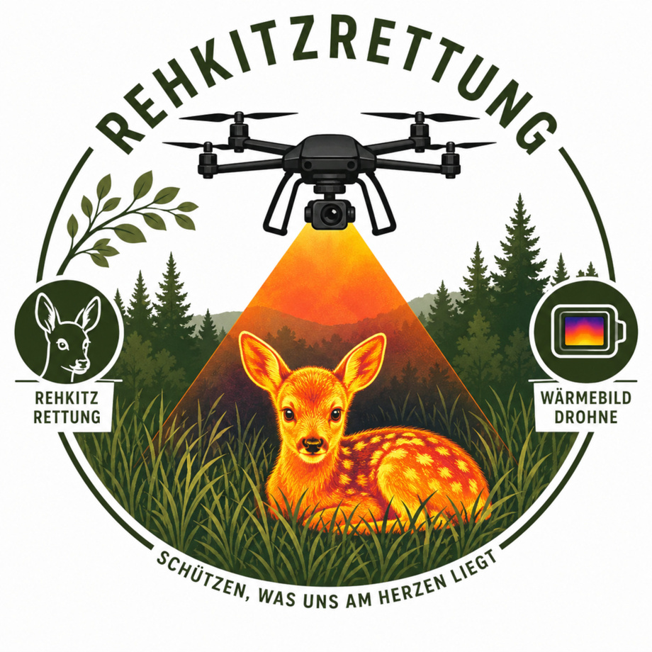 Begleitung Rehkitzrettung