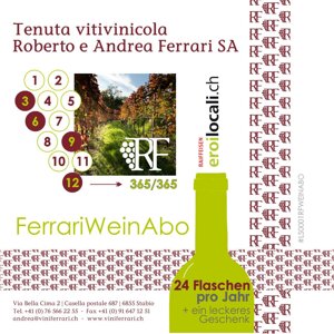 Drink local all year - FerrariWeinAbo