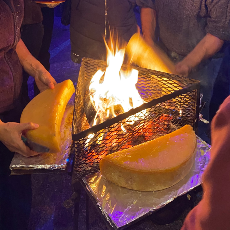 Une entrée pour le vendredi soir, de la raclette et des chaussettes