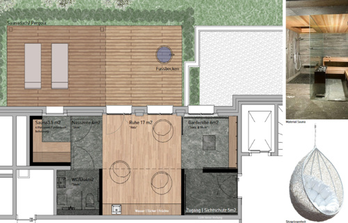 Saunaerlebnis Hotel Seebüel Davos - barrierefrei saunieren und geniessen!