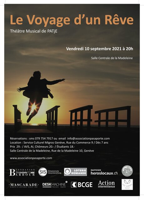 &quot;Le Voyage d’un Rêve” : à la Salle Centrale le 10 sept. à 20h