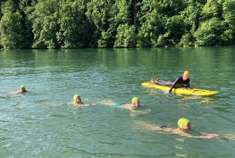 Einweihung Rettungsbrett