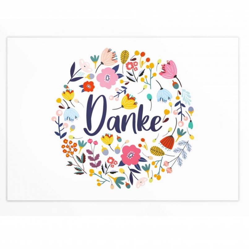 Dankeskarte mit Saisonrückblick