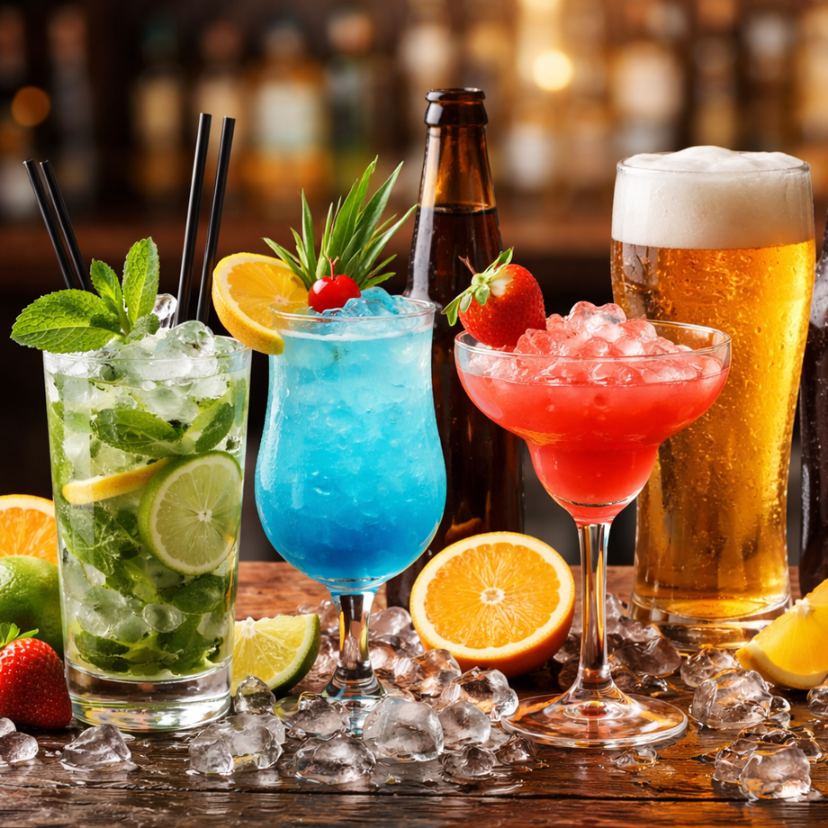 1 Gratis alkoholisches Getränk nach Wahl