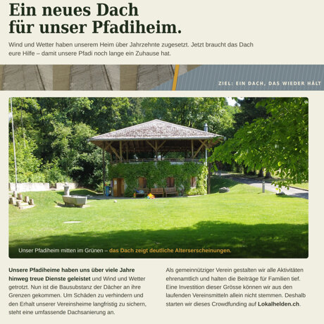 Ein Drittel vom Minimalziel erreicht