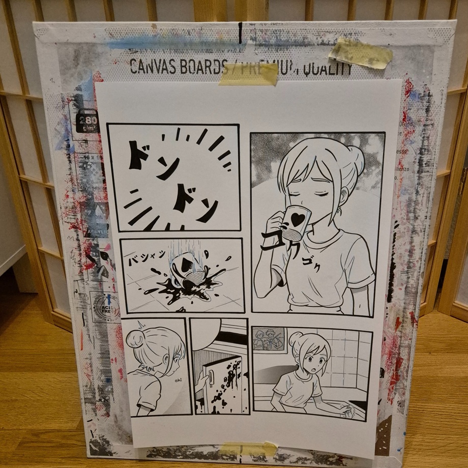 Verlosung original Manga Seite