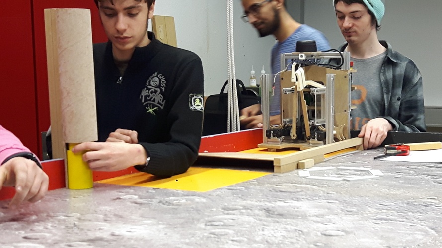 Construire un village sur la lune