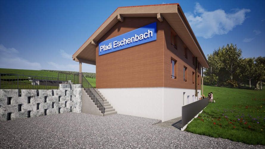 Neubau Pfadihuus Eschenbach SG