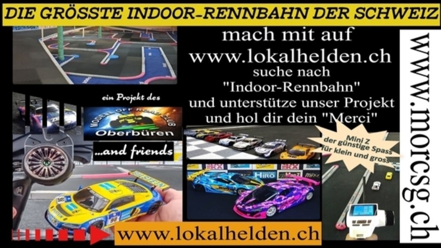 Indoor Rennbahn