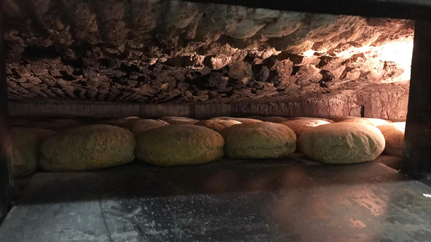 Rénovation du four à pain de Champsec