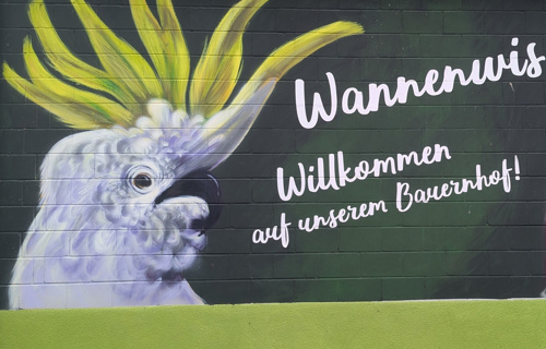 Rollstuhlgängiges Hof-WC