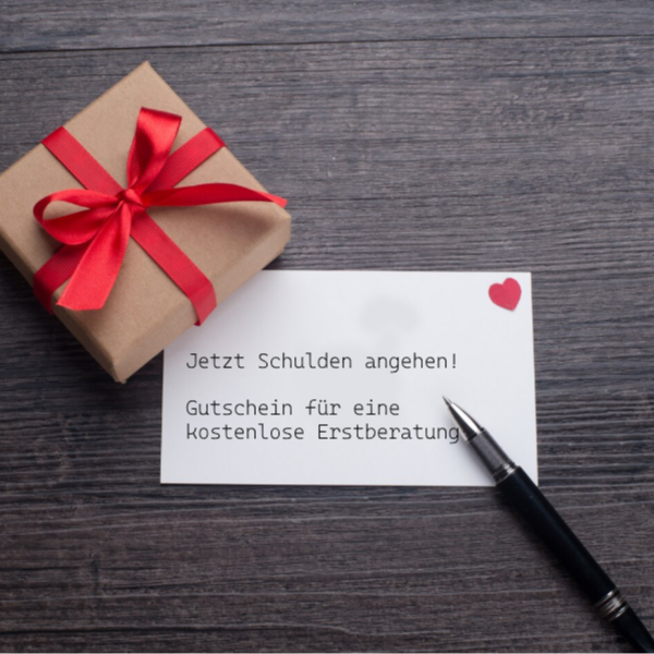 Schreiben "Herzlichen Dank"  mit Voucher für Erstgespräch