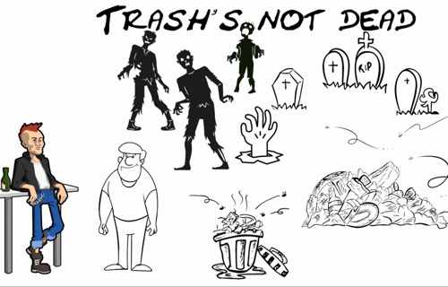 Trash's not dead: court-métrage zombies et écologie