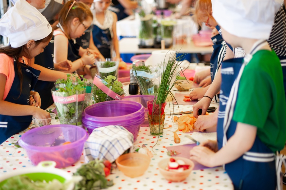 Temps d'école et repas à partager