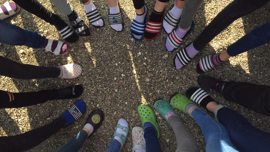 Pas de frontière linguistique pour les élèves!