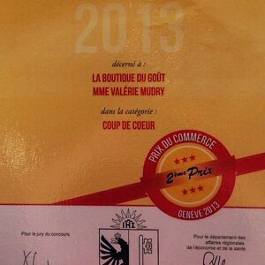 Prix du Commerce de l'Economie Genevoise 2013