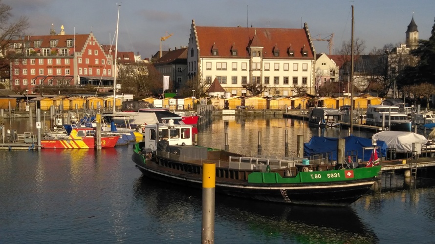 Instandstellung historisches Kiesschiff auf dem Bodensee