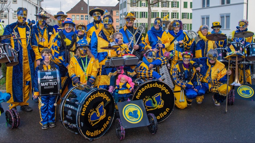 Jubiläum 50 Jahre Guggenmusik Notentschalper